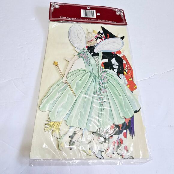NIP Judy M. Johnson's Die-cut 1920 Masquerade Costume Cutout Paper Doll 8 7/8 - Picture 1 of 6